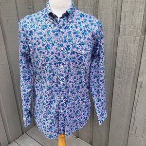 Ralph Lauren Floral Print Button Down Shirt